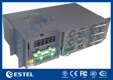 Certificação Swappable quente do CE ISO9001 do sistema do retificador das telecomunicações da função da carga da bateria