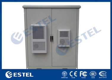 Alumínio duplo do compartimento do armário exterior à prova de intempéries das telecomunicações para a eletrônica de abrigo