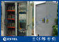 IP45 armário da estação base do ATS UPS, armários da borda da estrada com condicionamento de ar da C.A.