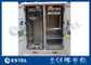Condicionador de ar 1200W/500W exterior do cerco do equipamento dos armários das telecomunicações