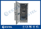 IP55 impermeável gabinete de telecomunicações exterior duas portas com 1500W ar condicionado