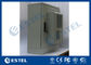 Armário exterior de aço inoxidável das telecomunicações com tipo cerco do sistema de refrigeração/condicionador de ar das telecomunicações