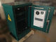 18U padrão 19&quot; armário exterior das telecomunicações do trilho/cerco Polo e assoalho - montado com condicionador de ar