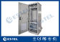 Armário de poder AL5052 exterior de alumínio da parede dobro/armário exterior das telecomunicações com monitoração do SNMP