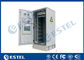 Refrigerar exterior do condicionador de ar do armário de IP55 32U/19 avança o armário dobro da estação base da parede da montagem em rack