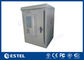 Dois Portas IP55 Exterior Telecom Enclosure Anti Corrosão Com Sistema de Potência Rectificador