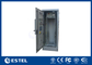 tipo armário exterior das telecomunicações/cerco isolado do condicionador de ar 42U de uma comunicação da parede calor dobro