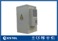 o armário exterior AC220V das telecomunicações do condicionador de ar de 16U 1500W protege contra intempéries