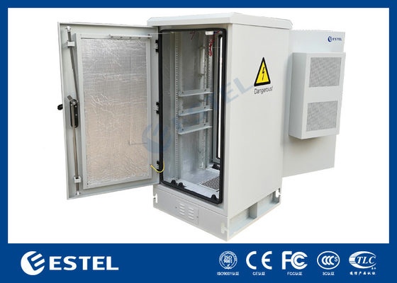Ar condicionado de 24U 650x650x1300 tamanho padrão com resfriamento DC48V e ventilador para resfriamento