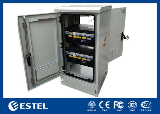 Gabinete de Telecomunicações Externo com Sistema de Energia de Telecomunicações de 18kW 300A, Retificadores de Fonte de Alimentação DC Gabinete de Equipamentos de Telecomunicações