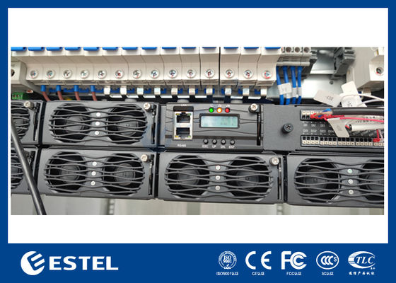 Rectificador de sistema de energia de telecomunicações externo 30U Gabinete externo com 9kW a 18kW Sistema de energia de telecomunicações DC escalável