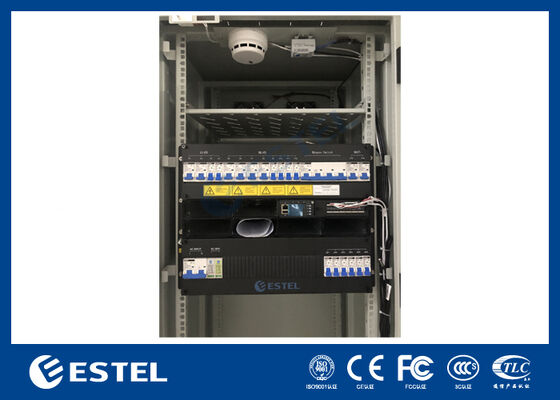 Gabinete de energia para telecomunicações IP65 para exterior com retificadores de 18kW 300A