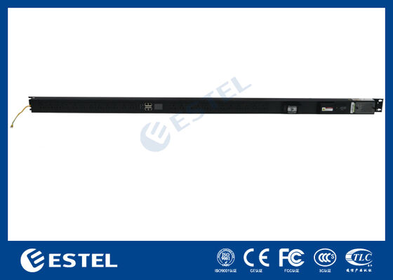 Equipamento de monitoramento de potência de unidade de distribuição de energia inteligente para gabinete