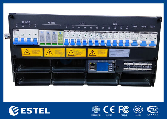 Suporte de sistema de retificador de telecomunicações inteligente RS485 SNMP Web Management