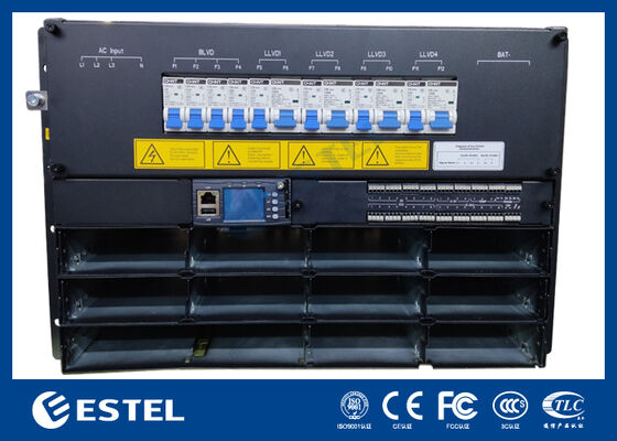 DC48V 7U 36kw Sistema de retificador industrial Suporte de gerenciamento remoto RS485