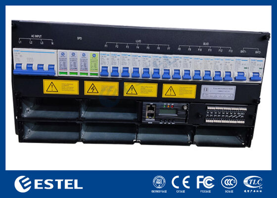 5U Industrial Intelligent Telecom Rectifier Solution AC a DC48V com gestão remota