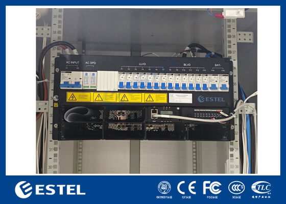 Sistema rectificador de montagem de rack de gabinete de 18 kW para alimentação de equipamentos de telecomunicações