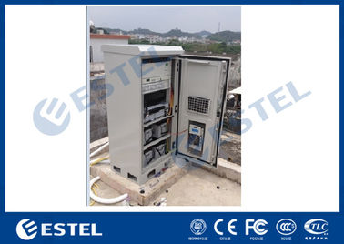 O armário exterior da bateria do condicionador de ar integrou a instalação de aço galvanizada da facilidade