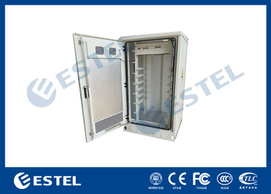distribuição exterior de Ion Battery Cabinet With Power do lítio do cerco da bateria 23U