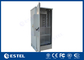 Gabinete externo de telecomunicações ISO9001 20U 19 polegadas rack à prova d'água para bateria externa