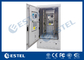 IP55 19&quot; armário exterior de aço galvanizado da cremalheira de equipamento com sistema de refrigeração/PDU