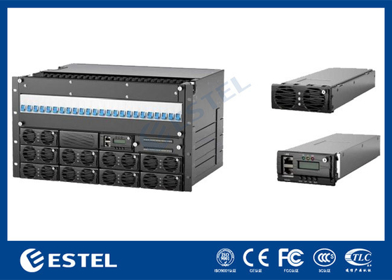 DC48V 450A Sistema de alimentação de reserva 19 polegadas 6U Rectificador padrão Power Telecommunication Cabinet