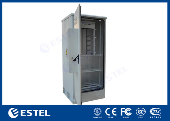 Armário de rack de 19 polegadas externo Armário de controle integrado de bateria