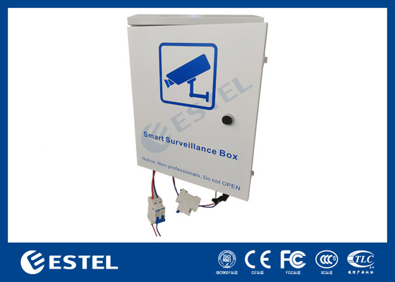 Armário montado em poste externo não inteligente Caixa movida a energia solar com ventilador Modelo EDBU2082SGPE