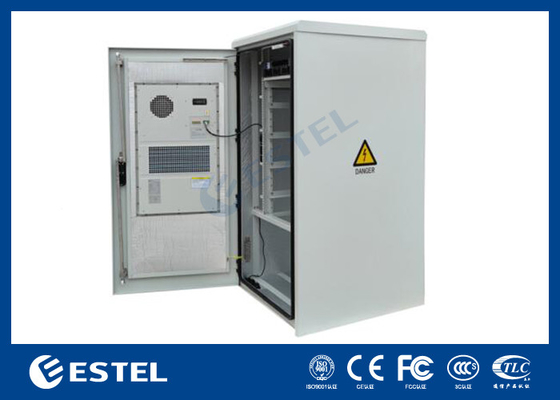 19U gabinete exterior com estante de bateria e gaveta para sistema de retificação 90A