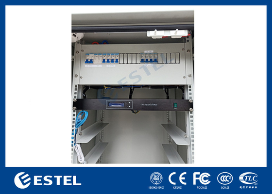 IP55 Armário de bateria de parede única com sistema de controle de monitoramento e distribuição de energia