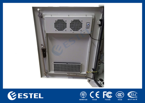 Armários em pé com ventilador para ventilação, Armário de bateria de telecomunicações OEM ODM