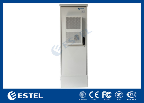 Armário de Telecomunicações Externo de 1,2 mm de parede única com AC e FSU Uma porta de entrada