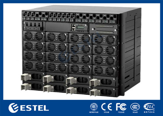 3 Bay Telecom Cabinet Sistema de arrefecimento de ar condicionado de aço galvanizado de camada dupla