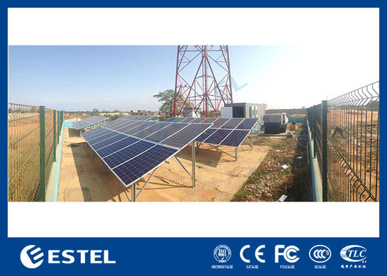 Sistema de energia híbrida de telecomunicações com energia solar, bateria de gerador a diesel para abastecimento de energia em locais externos de telecomunicações