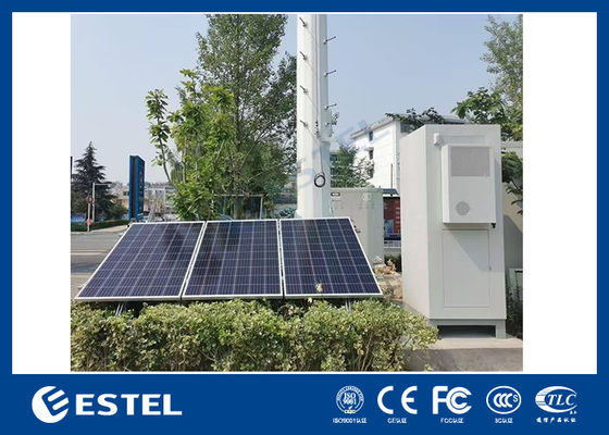 Sistema de energia híbrida de telecomunicações com energia solar, bateria de gerador a diesel para abastecimento de energia em locais externos de telecomunicações