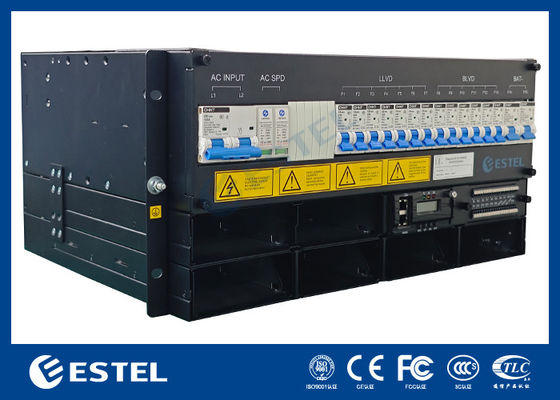ESTEL ET48300 M5E65A O sistema de energia incorporado 5U perfeito para gabinete de telecomunicações ao ar livre com design compacto e alta densidade de energia