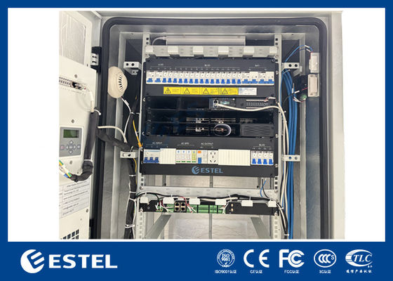 Sistema de Distribuição de Energia Retificadora Inteligente para Telecomunicações Montado em Rack 9U de 30kw com LLVD BLVD