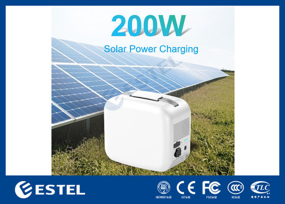 ESTEL eCandle 1KWH Estação de Energia Portátil Bateria LiFePO4 Carregamento Solar Saída 300W UPS Backup