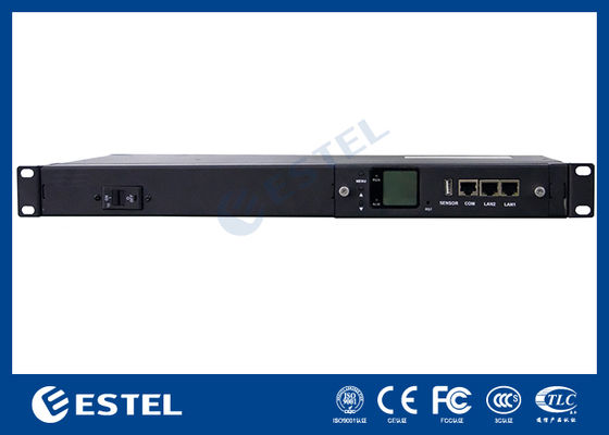 Unidade de distribuição de energia de 200-240VAC 16A Smart Rack-Mount PDU com tomada de entrada de C20
