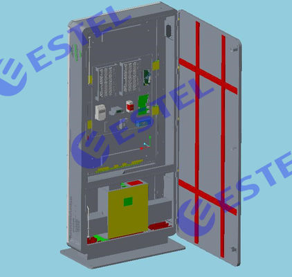 Elevada precisão exterior do condicionador de ar 500W 220VAC 50Hz do armário do monitor do quiosque/LCD