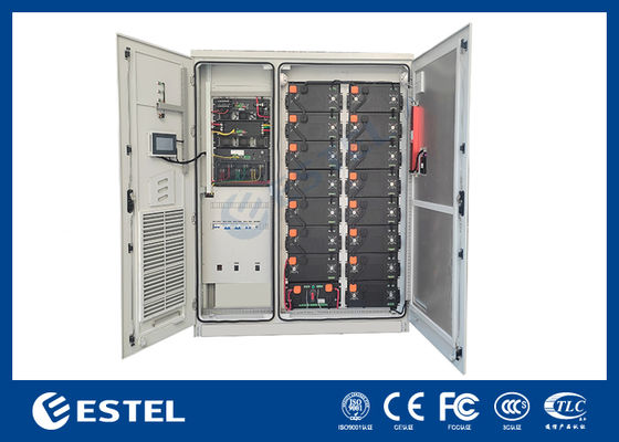 Sistema de armazenamento de energia integrado refrigerado a ar exterior de 100 kW/215 kWh para energia da rede / painéis solares fotovoltaicos