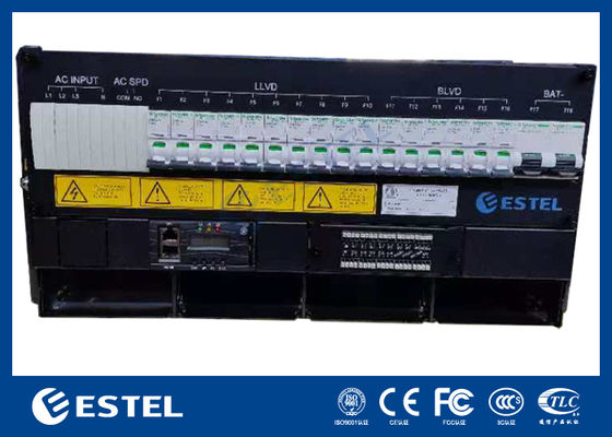 Gabinete de Retificador de Telecomunicações Externo 24U com Distribuição de Energia DC de 18kw