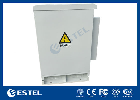 Gabinete de Telecomunicações Externo com PDU e ODF para Sistema de Energia de Telecomunicações