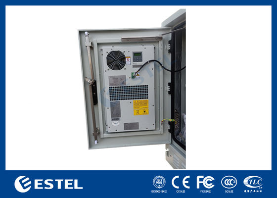 Gabinete de Telecomunicações Externo com PDU e ODF para Sistema de Energia de Telecomunicações