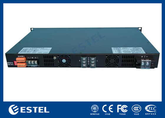 Unidade avançada de distribuição de energia para estação de telecomunicações com processamento de protocolos inteligentes