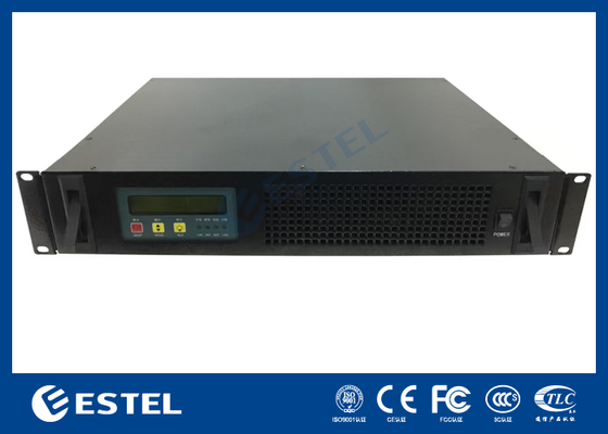 Unidade avançada de distribuição de energia para estação de telecomunicações com processamento de protocolos inteligentes