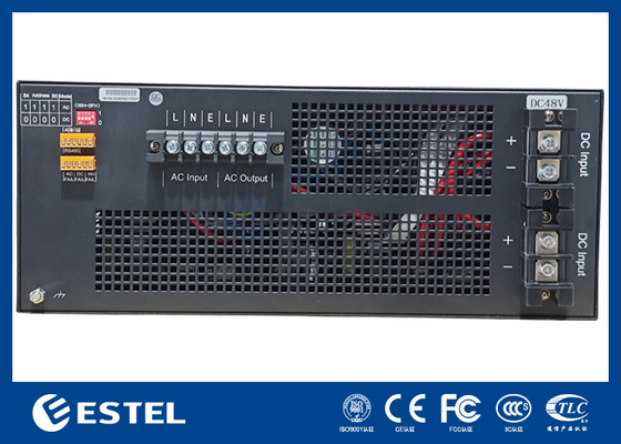 Fonte de alimentação do inversor DC48 5KVA 120V 60HZ Inversor para sistemas de energia e comunicação