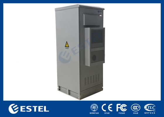Retificador de Potência 32U Gabinete de Telecomunicações para Exterior com Sistema de Energia para Telecomunicações de 18kW e Unidade de Monitoramento Ambiental
