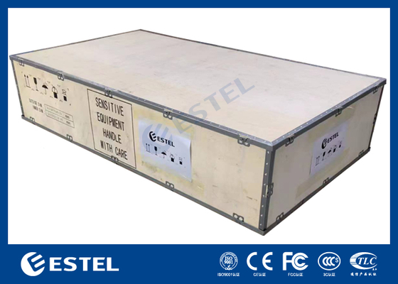 Sistema de alimentação de telecomunicações -48VDC com capacidade de 9kW e funções de controle e monitoramento remoto