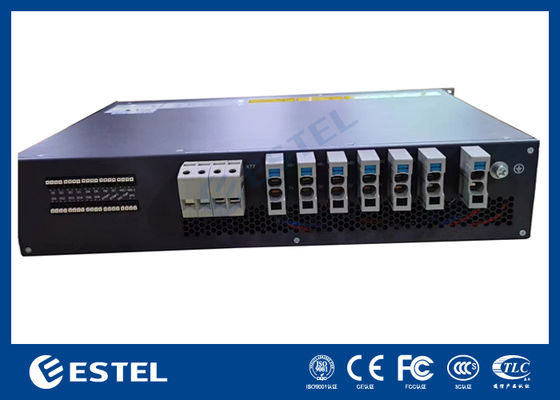 Fonte de alimentação para sub-rack 2U com design compacto de 2U, padrão 19 polegadas